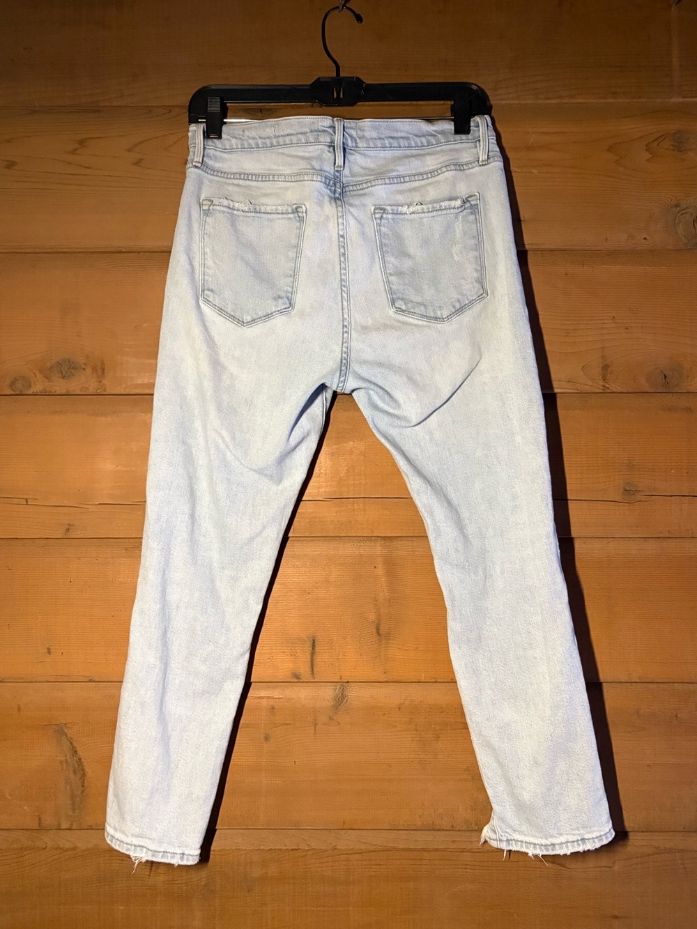 Frame Jeans- Le garçon crop- Size 29- Fall Denim- Distressed Raw Hem - Picture 5 of 14